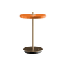 Asteria Move metal table lamp with brass base