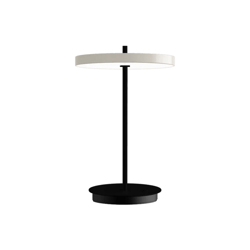 Asteria Move metal table lamp with black base