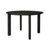 Rippled Comfort Circle wooden table Ø120