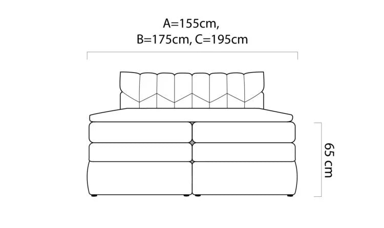 Verona Boxspring ágy
