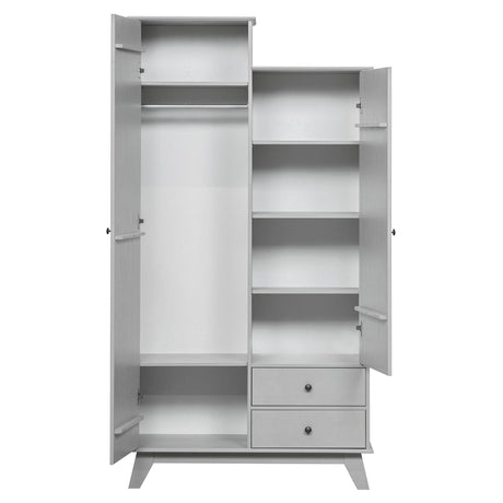 Lily 2 ajtós, 2 fiókos fa kabinet-1