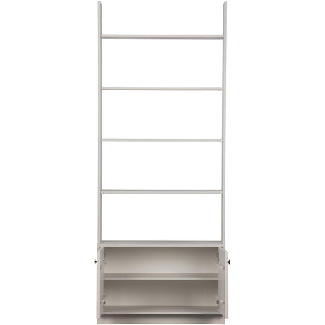 Madu világosszürke 4 polcos 2 ajtós polcrendszer-1