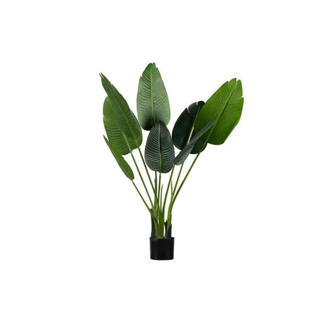 Strelitzia zöld műnövény 108 cm-0
