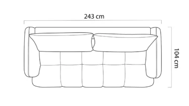 Wind Sofa kanapé