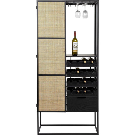 Guuji bortartó magas fém komód-0