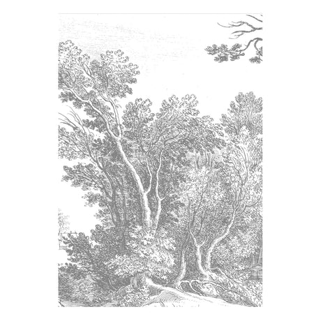 Engraved Landscapes V, 4 paneles tapéta-0