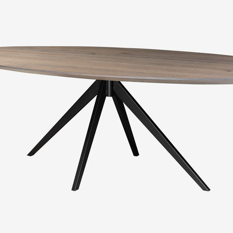 Young oval dining table