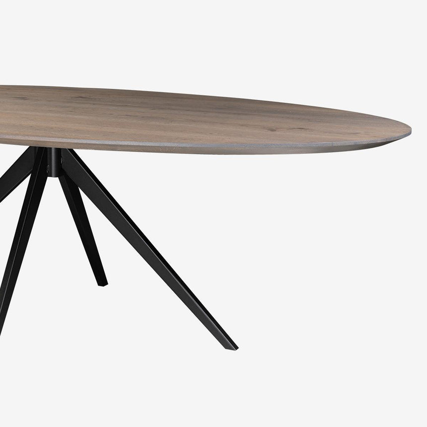 Young oval dining table