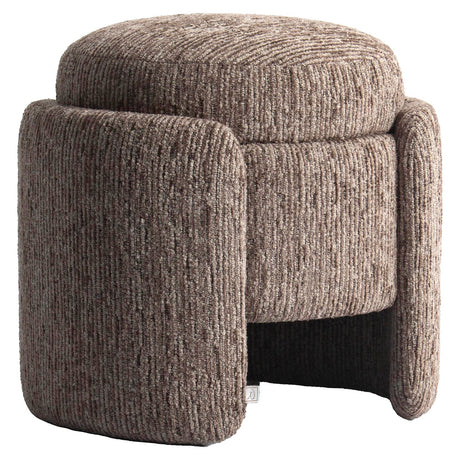 Cupid puff és lábtartó tárolóval – Lineáris szövet, 51 cm