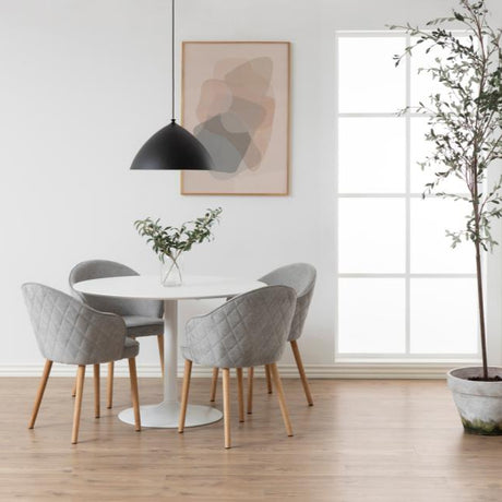 Ibiza wooden dining table Ø110