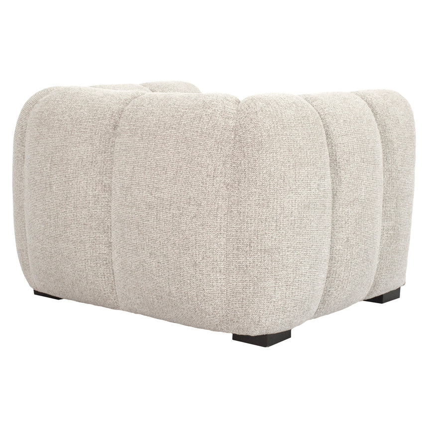 Novaro lounge fotel – Natural fancy kárpitozással