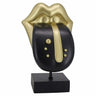 Tongue resin decoration