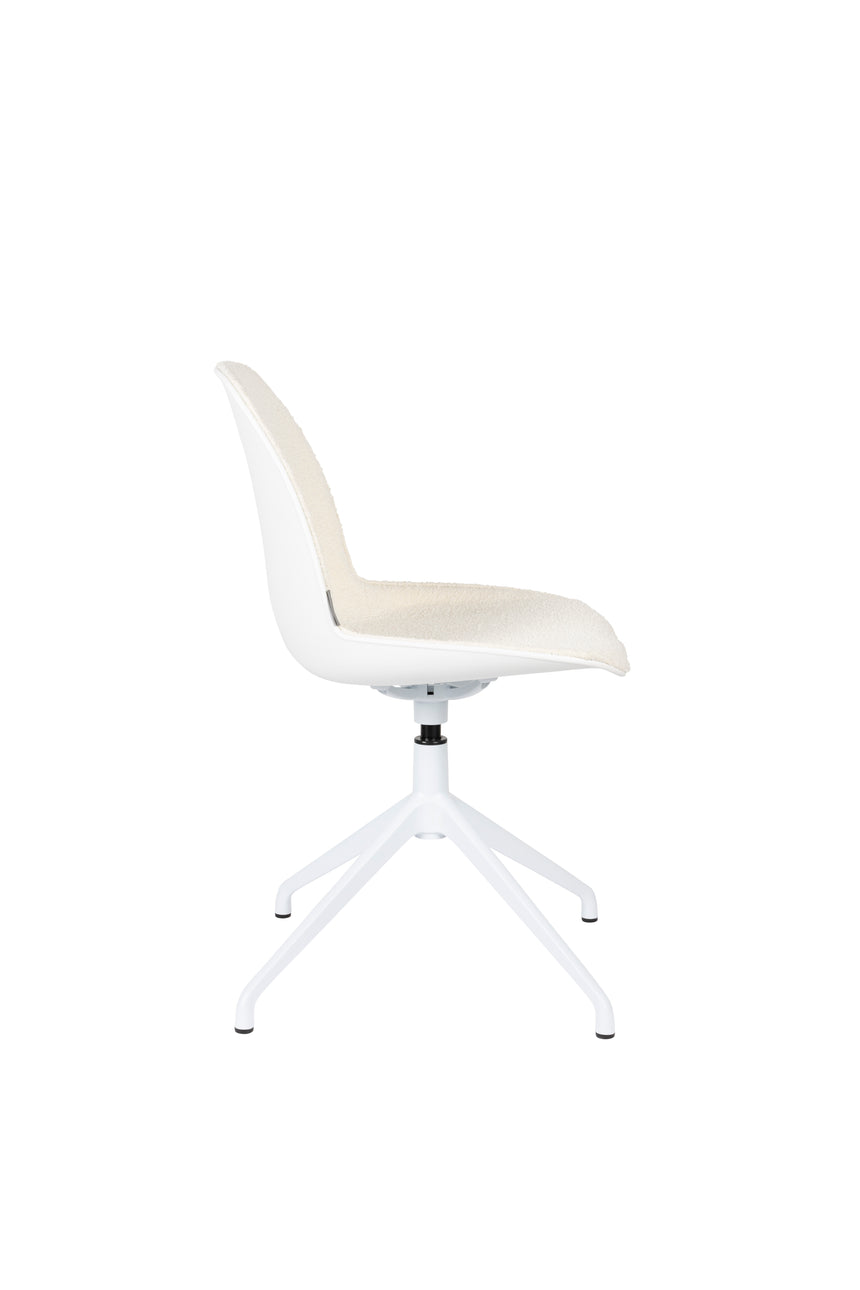 Albert Kuip bouclé swivel chair