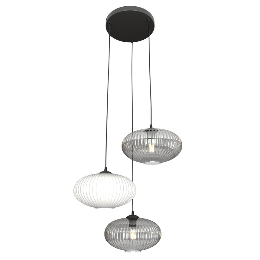 Coco 3 BL Mix glass pendant lamp