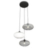 Coco 3 BL Mix glass pendant lamp