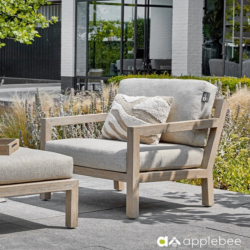 Olive szövet kerti fotel