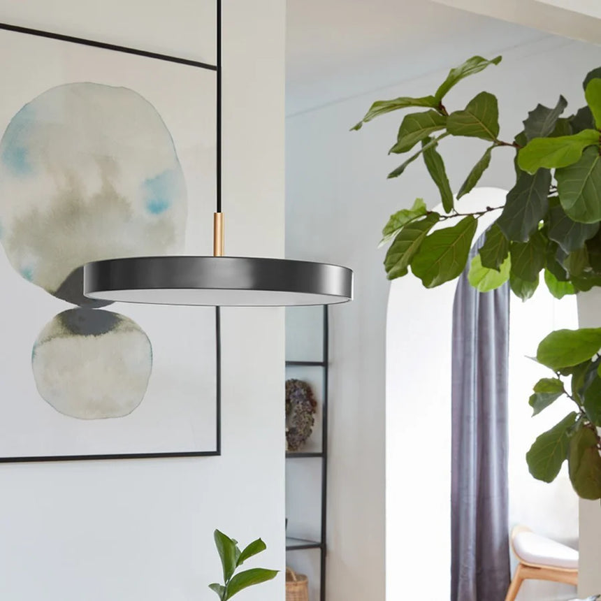 Asteria Brass pendant lamp Ø43
