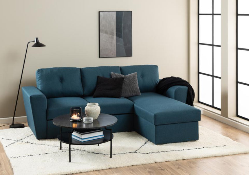 Goldington marble-effect coffee table