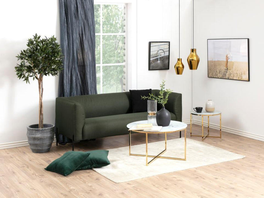 Alisma glass coffee table Ø80