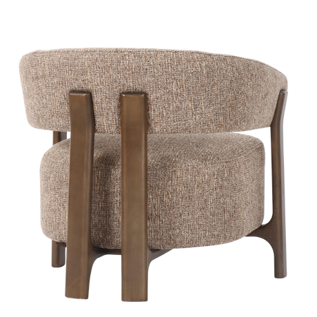 Cassie fabric pouf