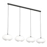 Coco 4 BL glass pendant lamp