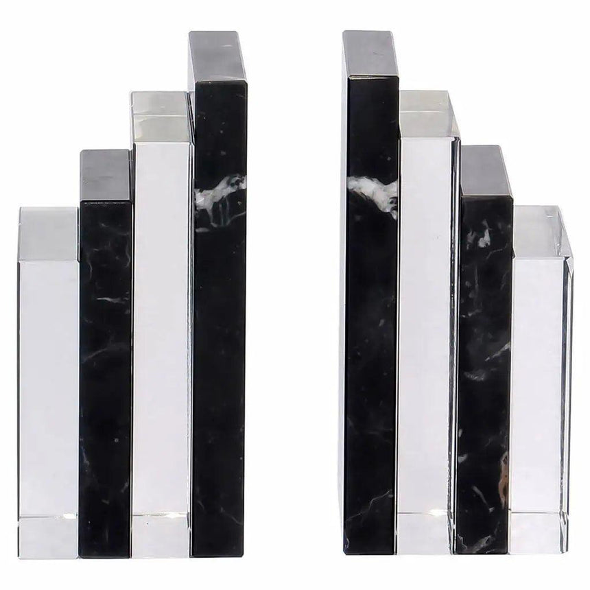 Fancy marble bookcase