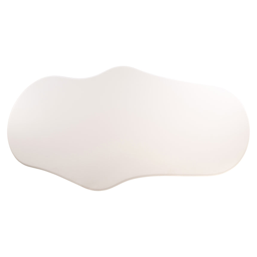 Bloomstone étkezőasztal – Fehér öko-gipsz felülettel 230 cm