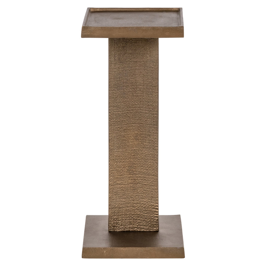 Foley lerakóasztal – Antik sárgaréz csillogás és praktikum