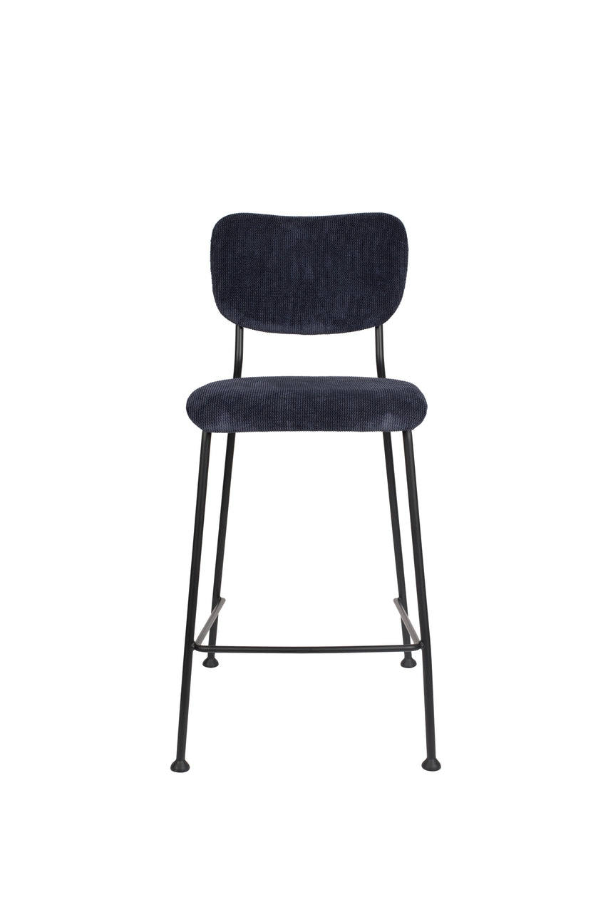 Benson corduroy low bar stool