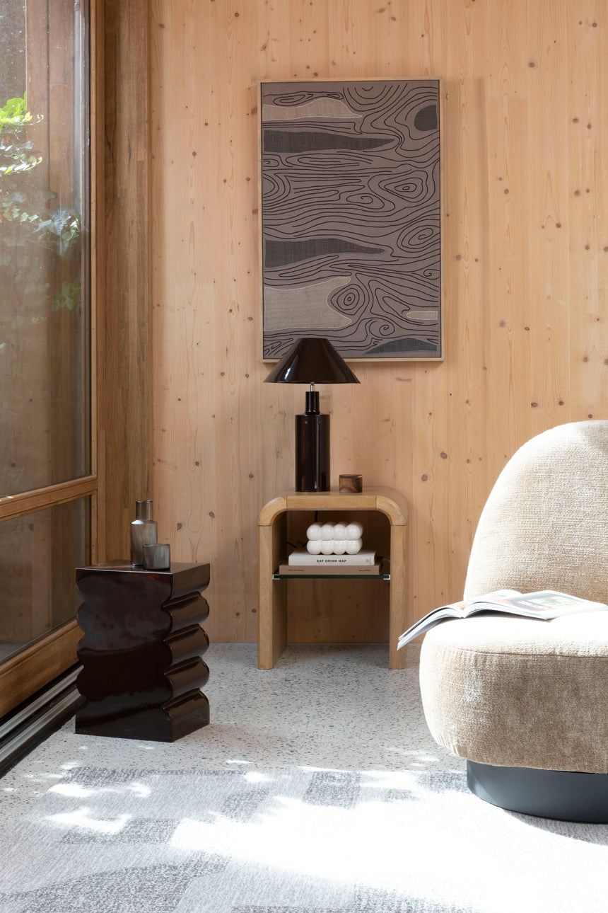 Brave fa lerakóasztal