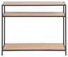 Seaford wooden console table 100x79