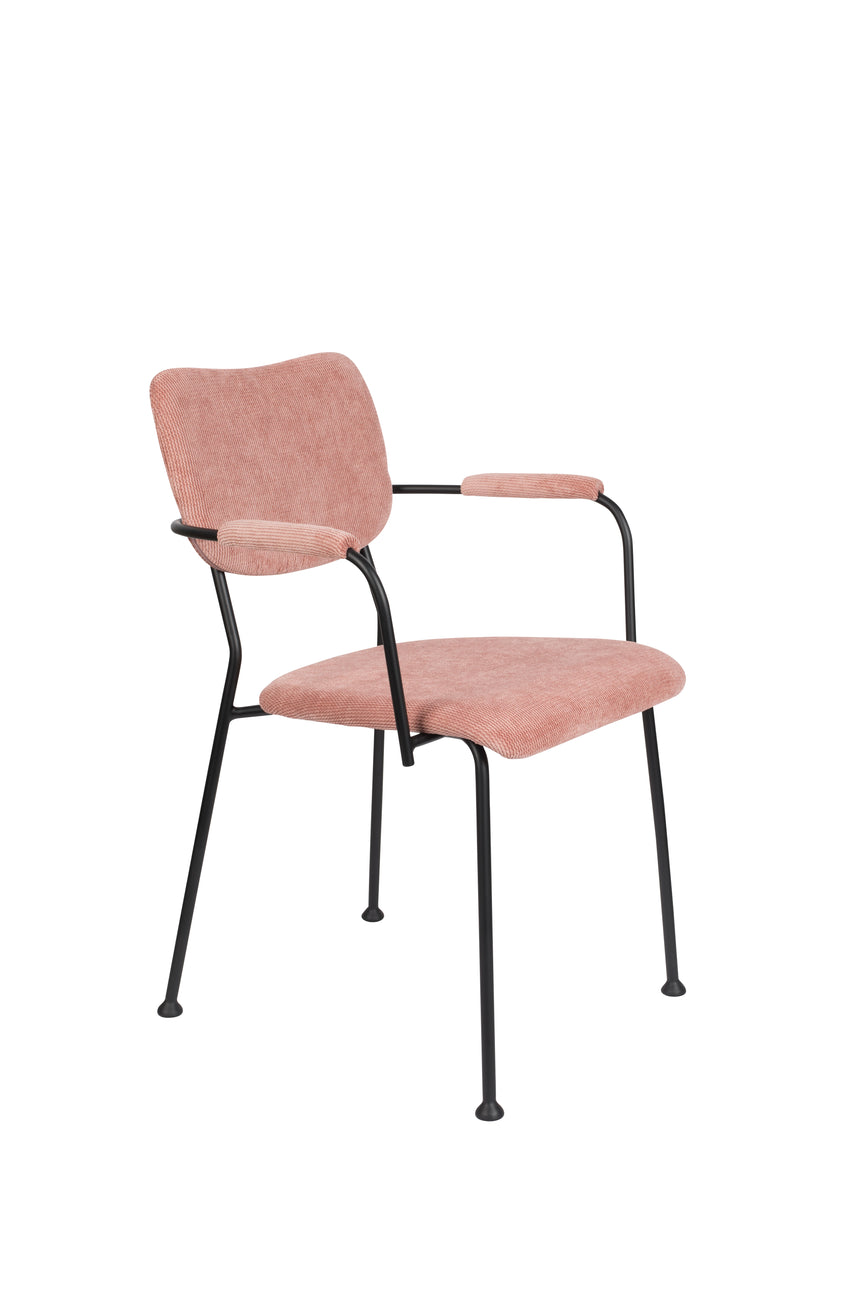 Benson kordbársony karfás szék