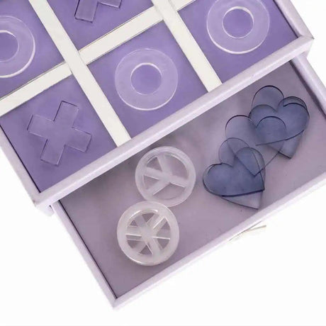 Jay Tic Tac Toe Glass Decoration