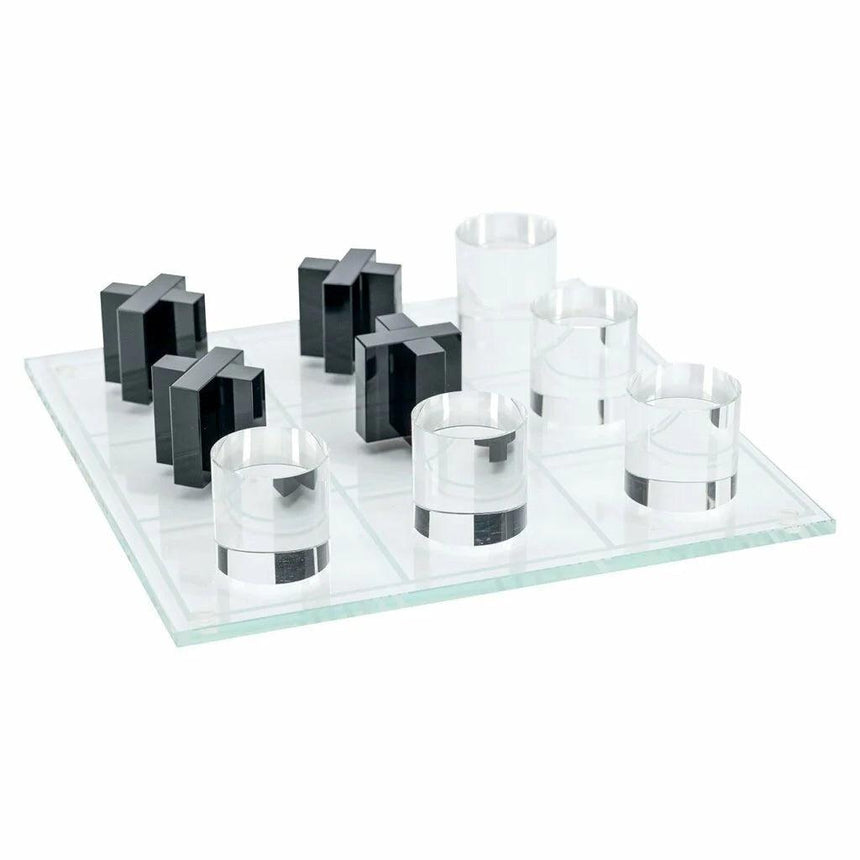 Zala Tic Tac Toe glass decoration