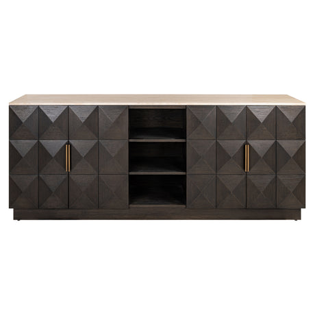 Claremont 4-door wooden cabinet