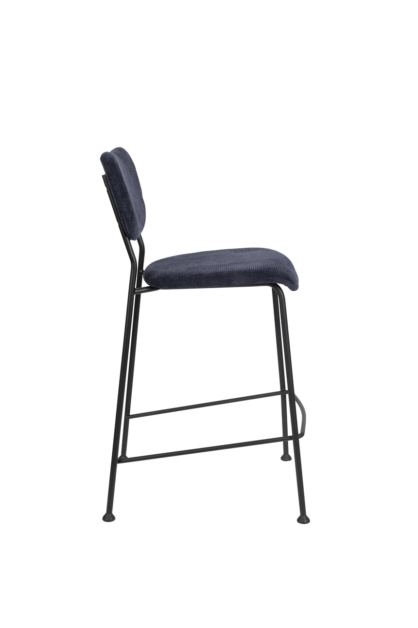 Benson corduroy low bar stool