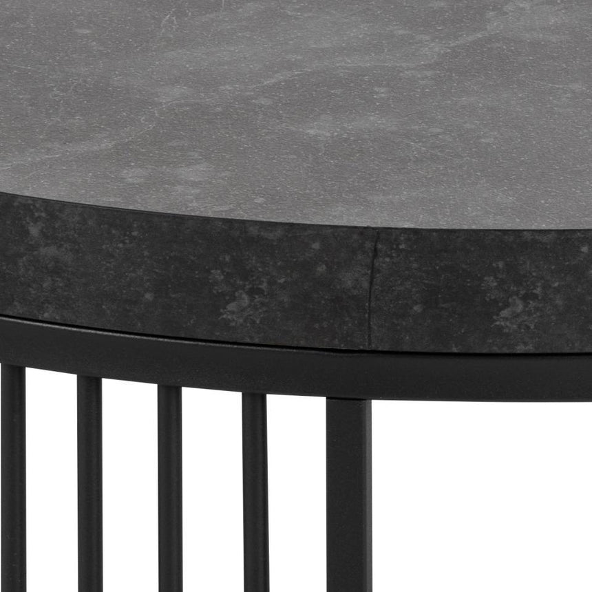 Strington metal coffee table Ø65