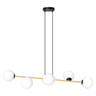 Gravity 6 BL Opal metal pendant lamp