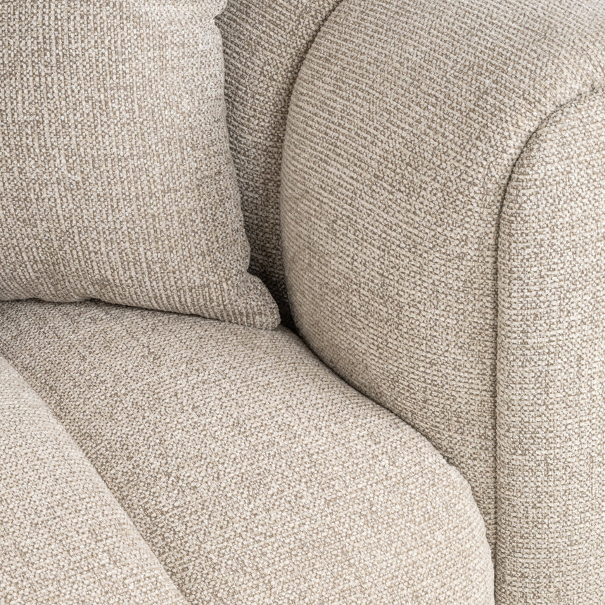 Novaro kanapé – Lounge kivitel balos, Natural fancy szövet