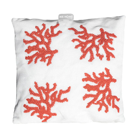 Korall szövet kerti párna