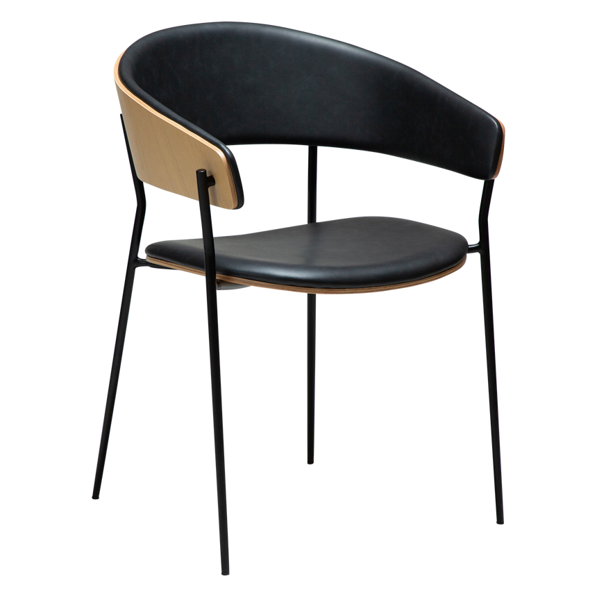 Crib textilbőr szék