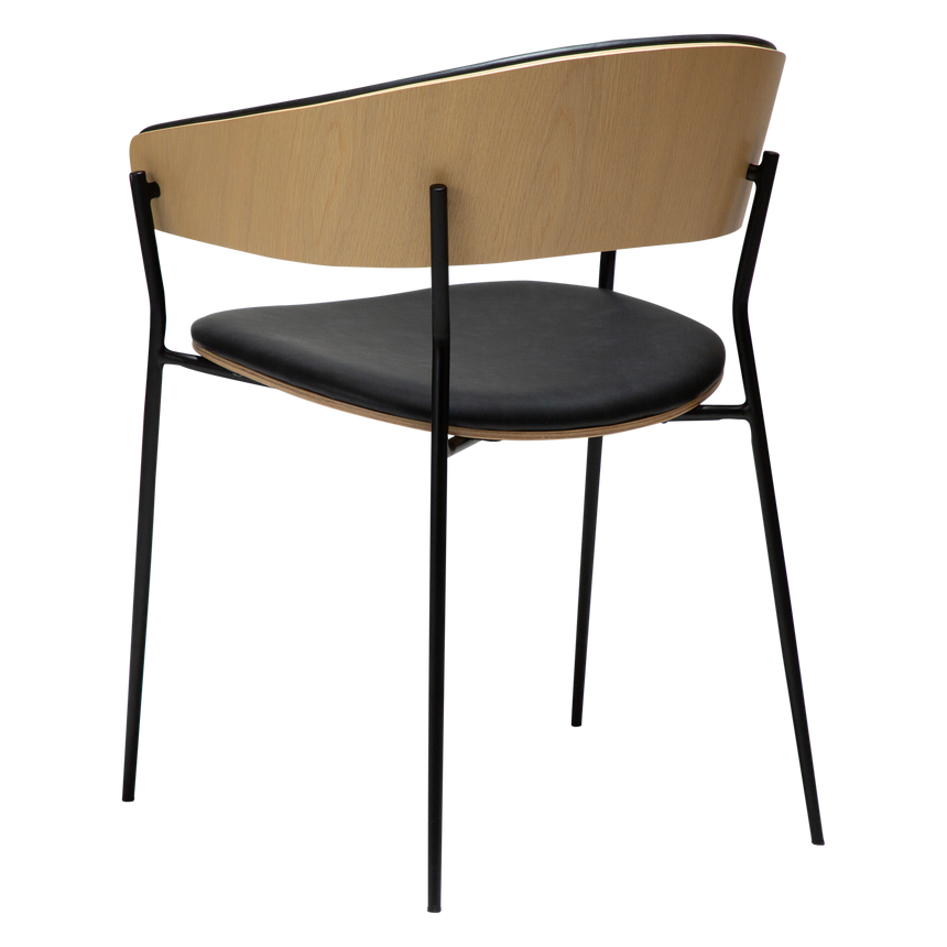 Crib textilbőr szék