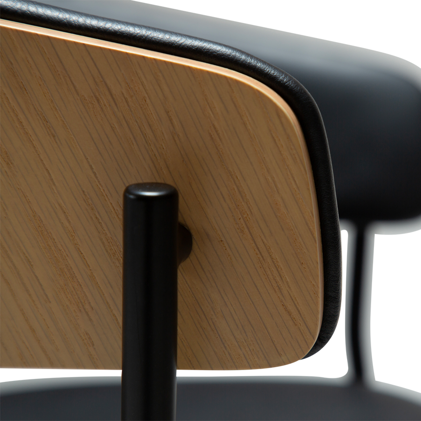 Crib textilbőr szék