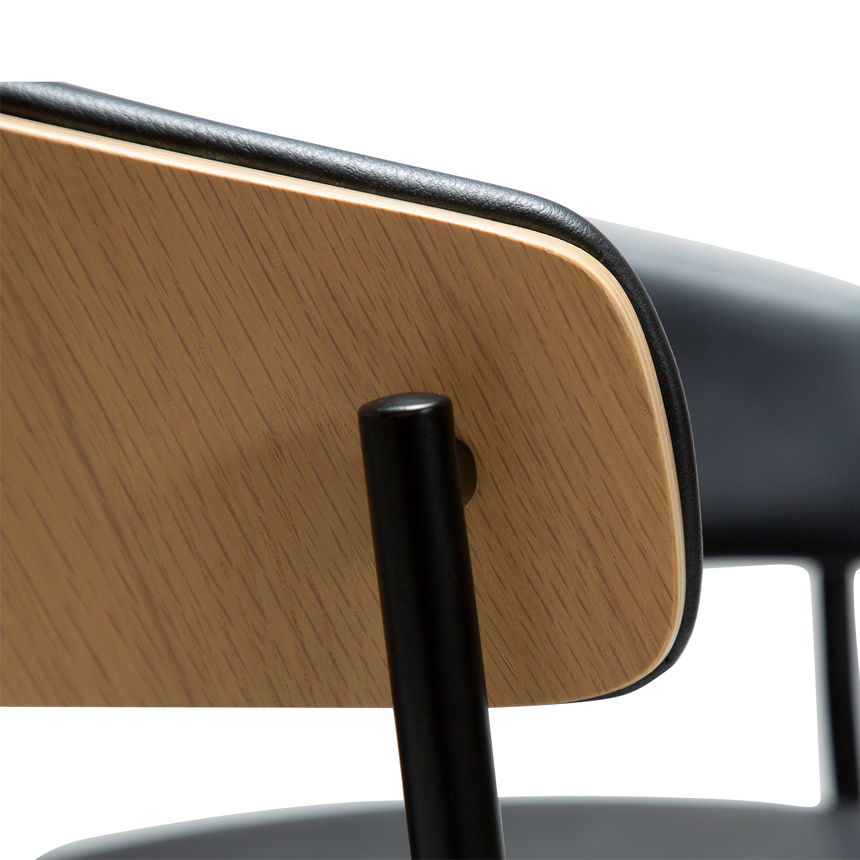 Crib textilbőr alacsony bárszék