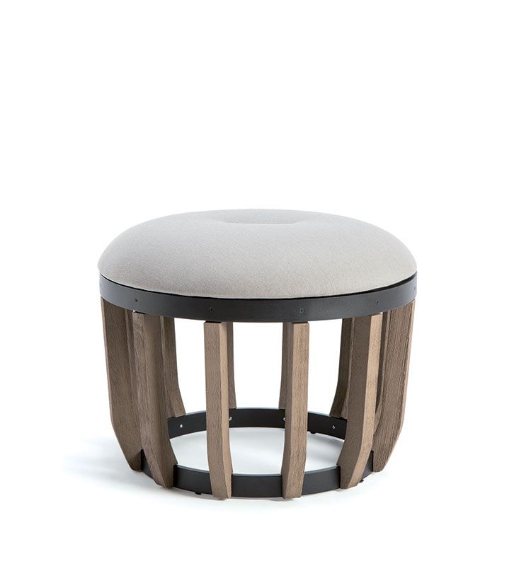 Swing garden pouf