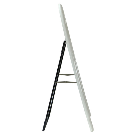 Langston tükör – Széles kerettel, lágy törtfehér árnyalatban