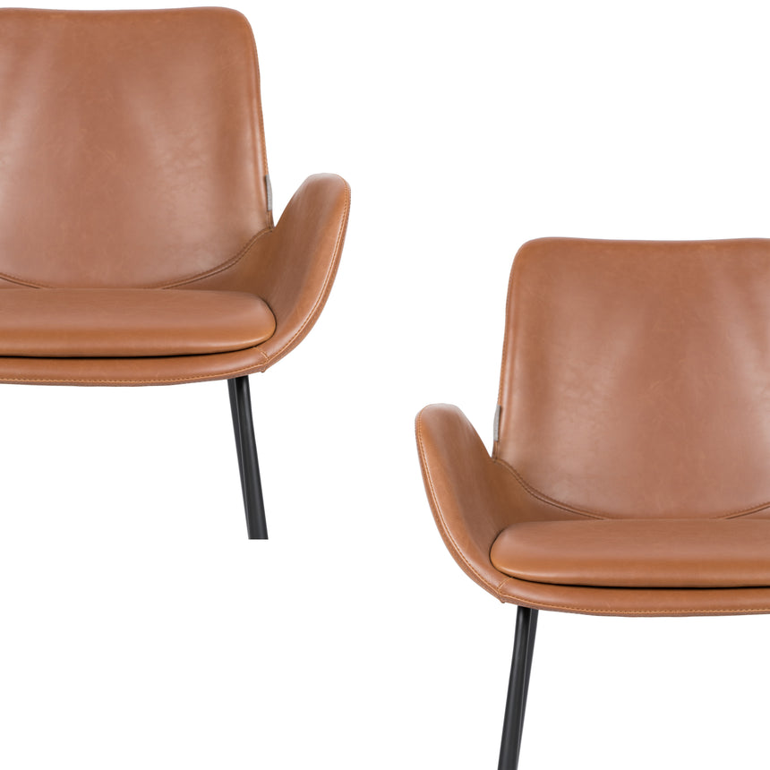 Brit textilbőr szék