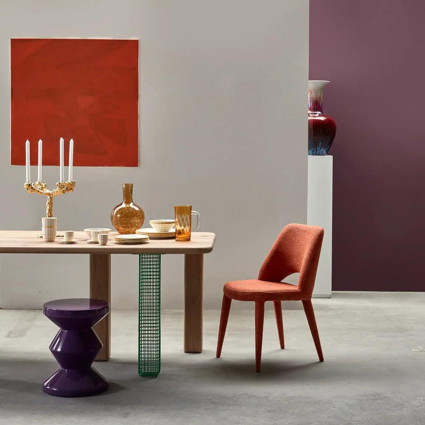 Stilts wooden dining table