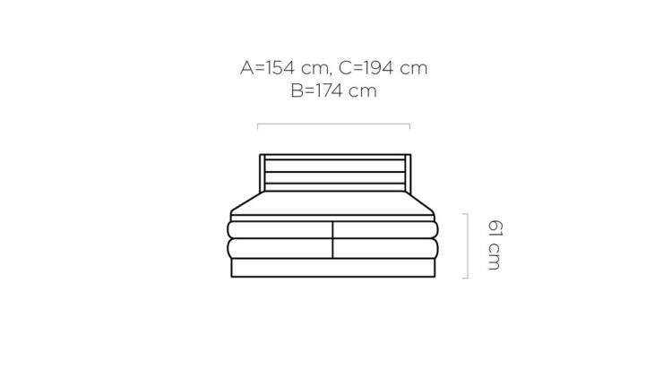 Diori  boxspring ágy