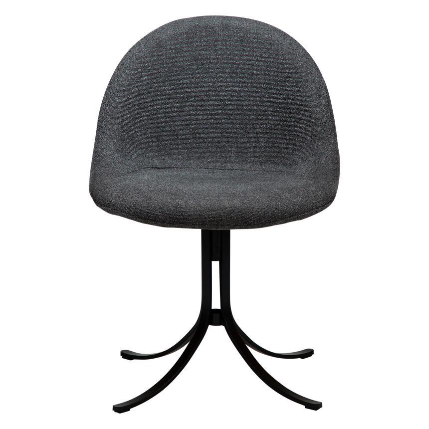 Dolo bouclé swivel chair